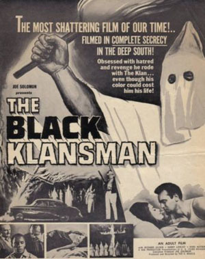 Poster for The Black Klansman a/k/a I Crossed The Color Line